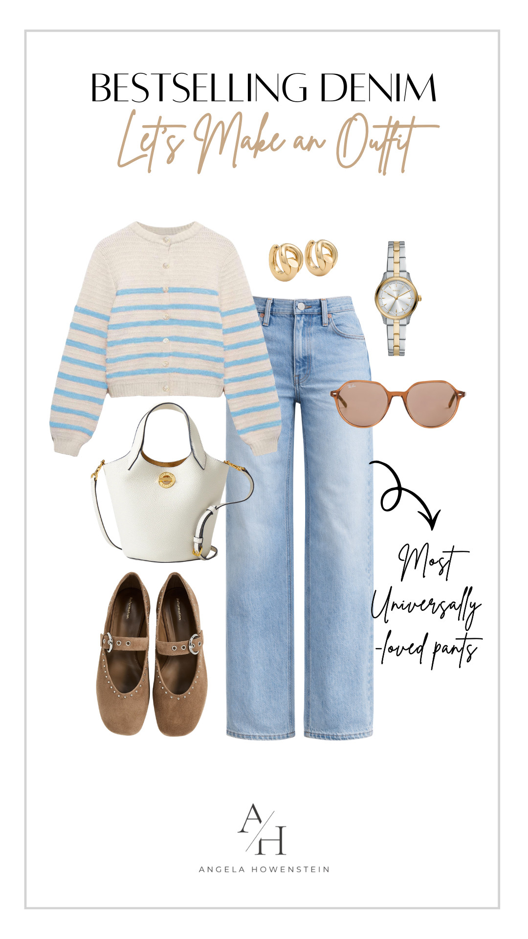 These bestselling jeans are the kind you reach for on repeat, easy to style, flattering on everyone, and effortlessly put-together. Pair them with a cozy knit, gold accents, and your go-to accessories… and suddenly you’ve got a look.
 

 

#LTKootd #LTKOver40