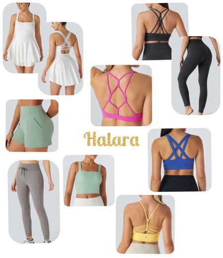 Halara has everything you need: athletic dresses, active dress, sport dresses, sports bras, joggers, leggings and more for your active needs

#LTKFindsUnder50 #LTKFitness #LTKActive