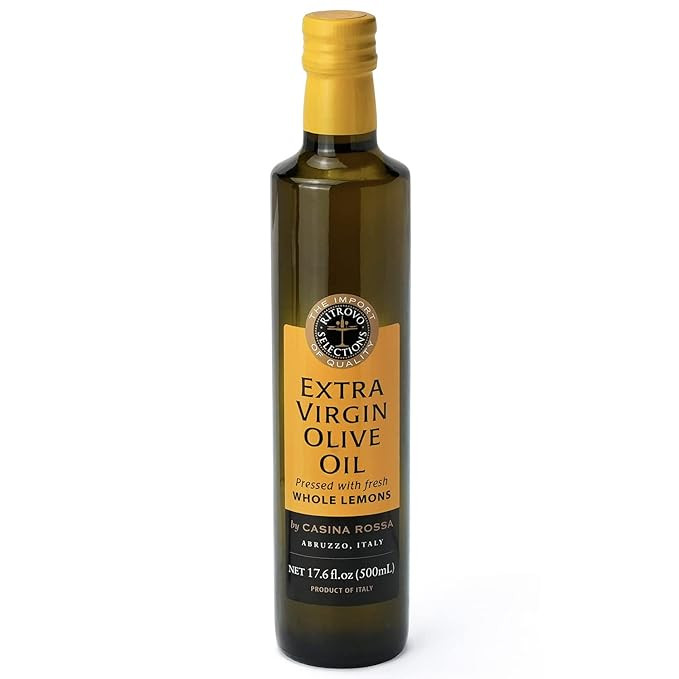 Italian Extra Virgin Olive Oil with Sicilian Lemon from Italy - 16.9 oz / 500 ml | Amazon (US)