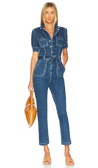 Mayslie Straight Ankle Jumpsuit in Janelle | Revolve Clothing (Global)