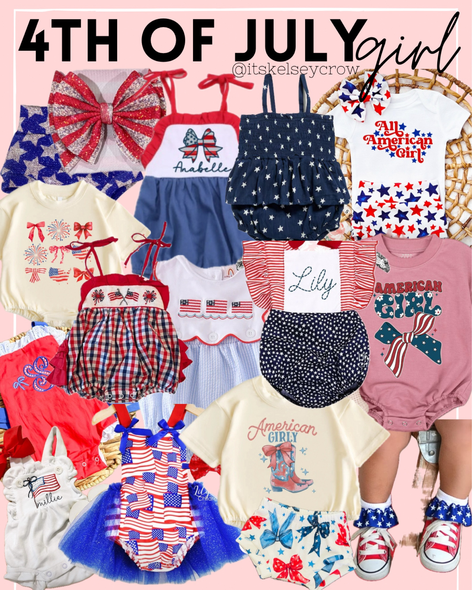 Have your baby girl extra red, white, and CUTE this 4th of July!!

Baby girl
Girl mom
Fourth of July

#LTKBaby #LTKKids #LTKSeasonal