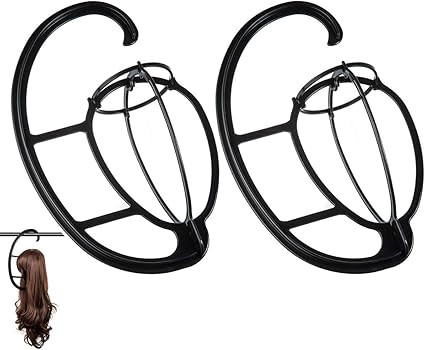 Dreamlover Hanging Wig Stand, Wig Drying Stand, 2 Sets | Amazon (US)