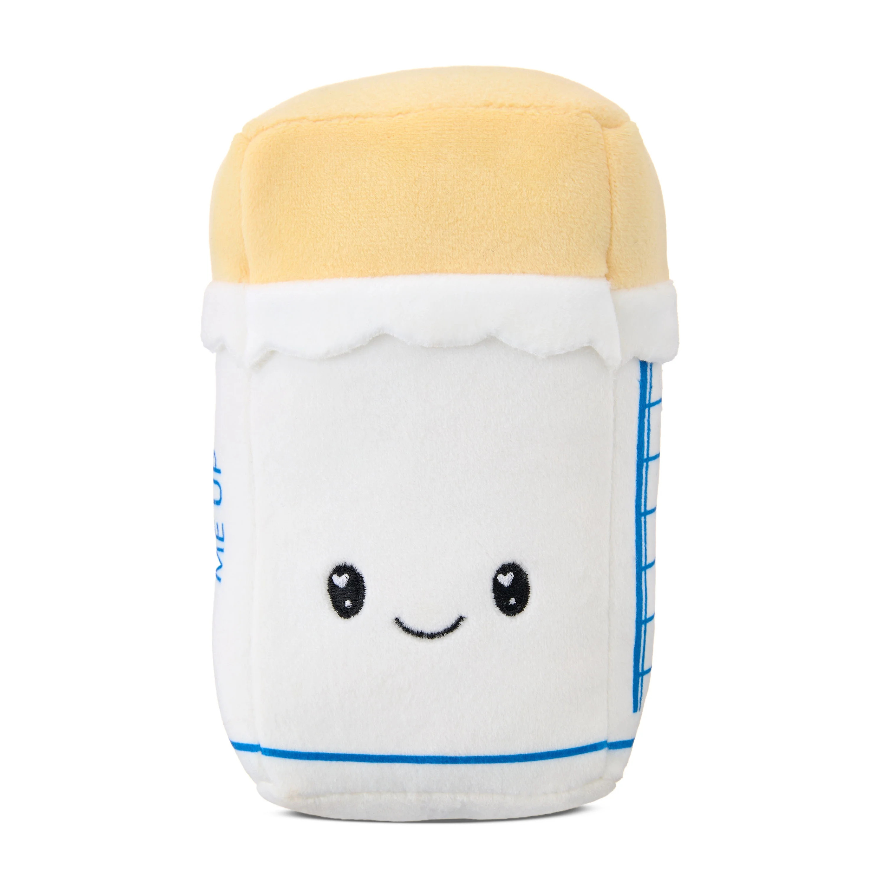 Small Butter Plush, White and Yellow, 7", Valentine's Day by Way To Celebrate | Walmart (US)