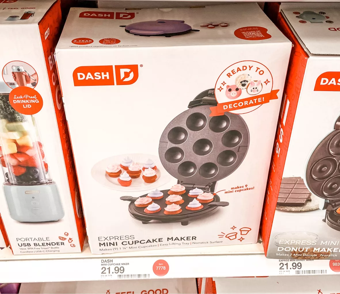 Dash Express Mini Cupcake Maker 