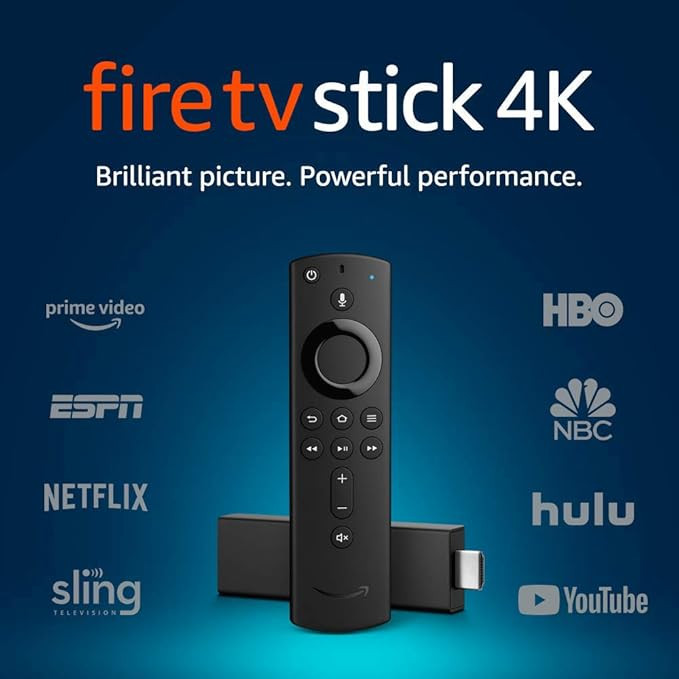 Fire TV Stick 4K with Alexa Voice Remote, streaming media player | Amazon (US)