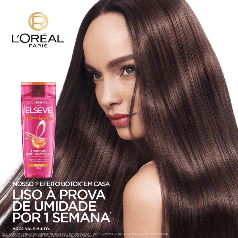 Elseve Liso dos Sonhos
             - Shampoo 200ml | Beleza Na Web (BR)