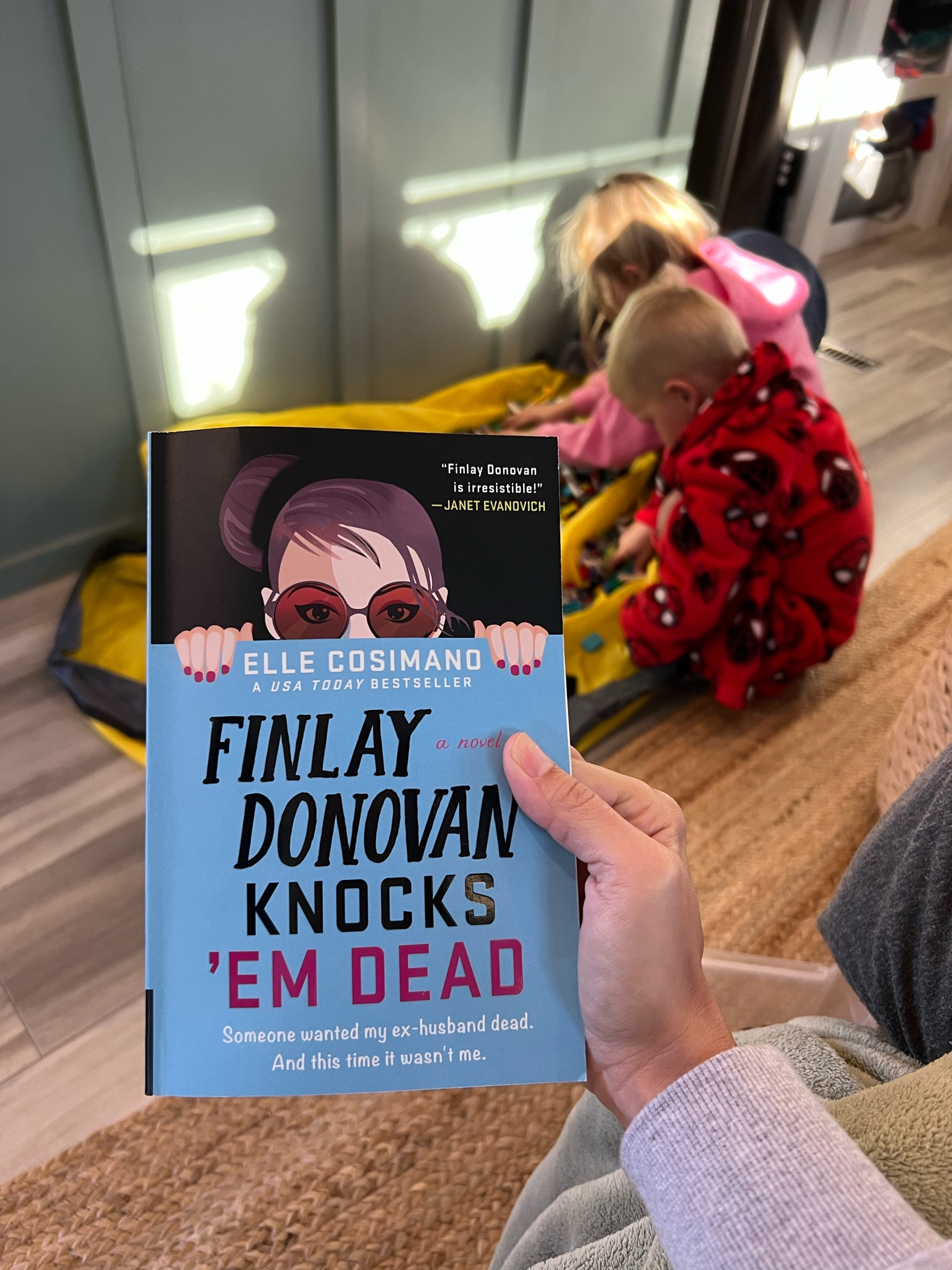 just finished book #2 of the Finley Donovan series  