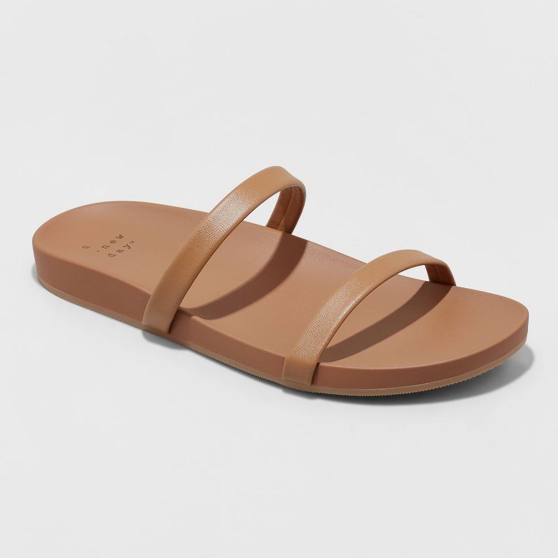 Women's Nadine Skinny Strap Sandals - A New Day™ | Target