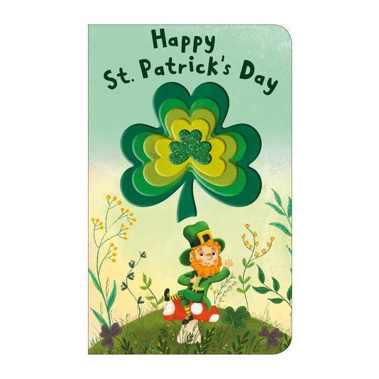Happy St. Patrick's Day - (Shiny Shapes) by  Roger Priddy (Board Book) | Target