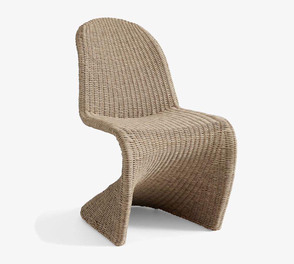 Encinitas All-Weather Wicker Dining Chair | Pottery Barn (US)