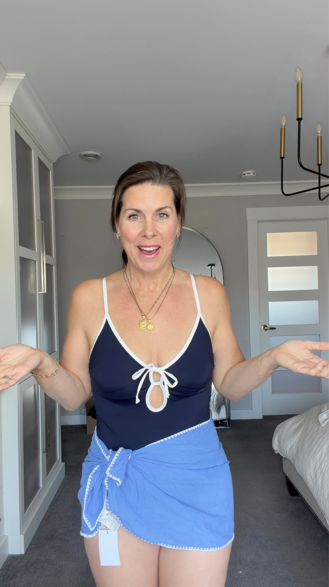 But seriously all the items are super nice and totally worth it it you get the right size for your body type 🤣
Love the swimsuits, the cover up is sooo cute (maybe if you’re petite or shopping for a young girl lol) and I ended up getting the shorts in a small and they were perfect so definitely size down for those!

#LTKcanada #LTKswimwear #LTKsummer