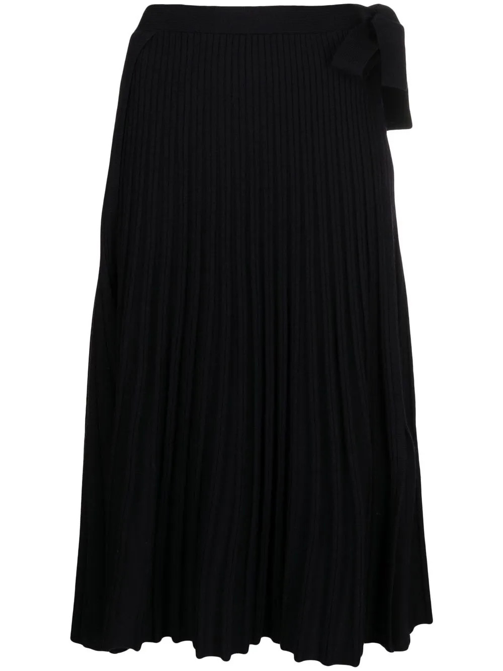 Pleated wool skirt | Farfetch Global