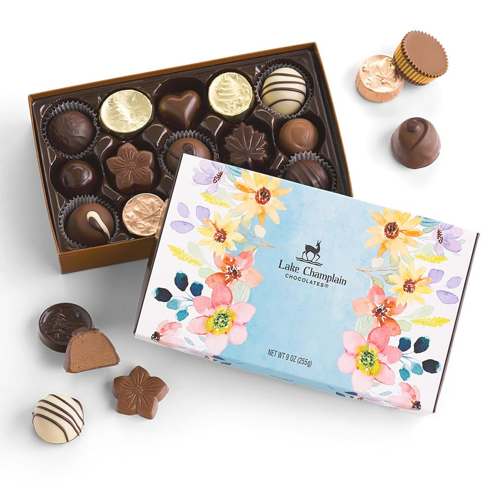 LAKE CHAMPLAIN CHOCOLATES Spring Chocolate Assortment 15-Piece, 9.1 OZ | Amazon (US)
