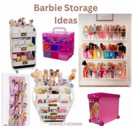 Barbie storage ideas! 

#walmount #barbie #barbiestorage #caddy #storagecart #starge #playroom #toys #organization #doorstorage #amazon #amazonfinds #trends #trending #girls #girlsroom #kids #toddlers #LTKMostLoved 

#LTKfamily #LTKhome #LTKkids

#LTKHome #LTKFindsUnder50 #LTKKids