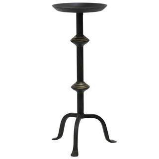 Currata Fireside Dark Bronze Candle Holder | The Home Depot