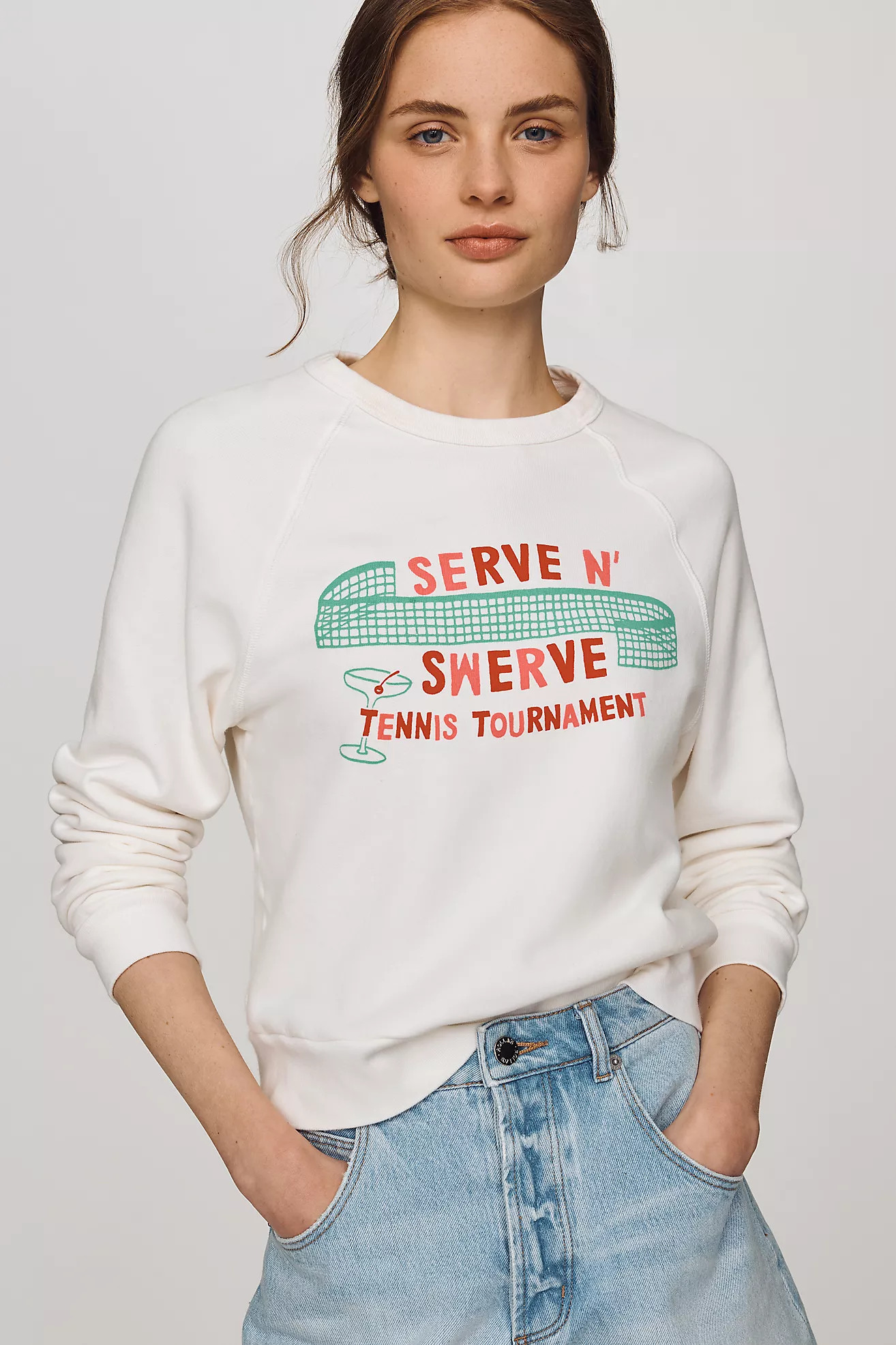MOTHER Itty Concert Pullover | Anthropologie (US)