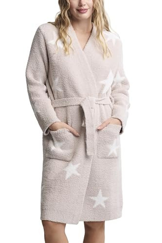 Barefoot Dreams® CozyChic® Starry Night Robe, Stone-Pearl, Small | Amazon (US)