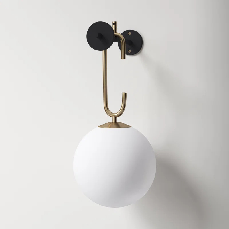Kinney Plug-in Armed Sconce | Wayfair North America
