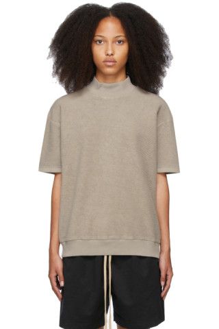 Beige Inside Out T-Shirt | SSENSE