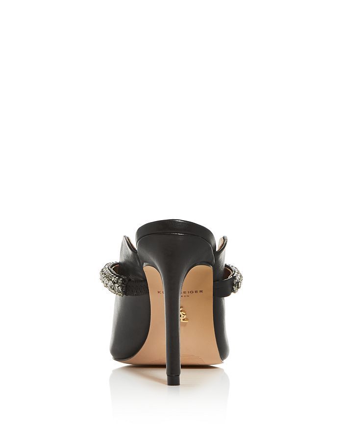 Women's Duke Embellished High Heel Mules | Bloomingdale's (US)