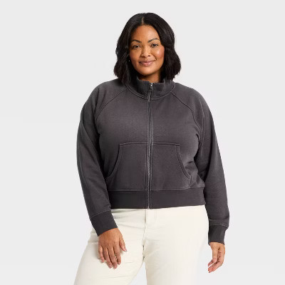 Women's Full Zip Fleece Sweatshirt - Universal Thread™ | Target
