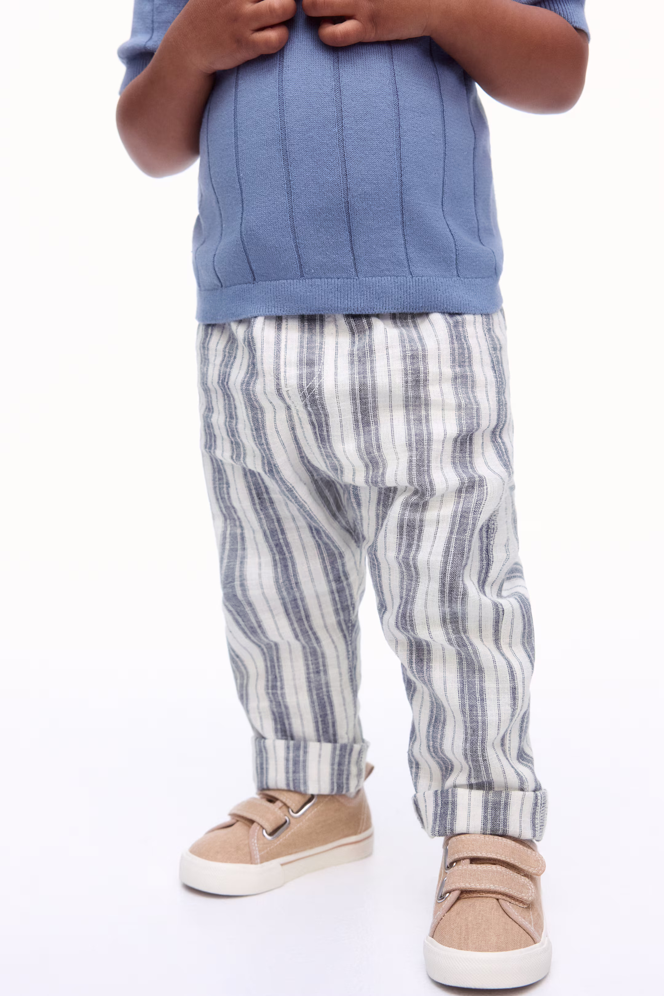 Linen-blend joggers | H&M (UK, MY, IN, SG, PH, TW, HK)