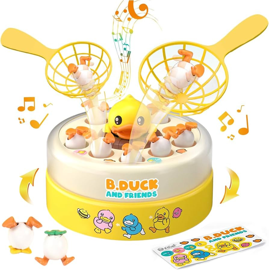 BDUCK+ Board Games for Toddlers, Kids Toys Jumping Ducks Game for Kids 4-8, 2 Players Family Boar... | Amazon (US)