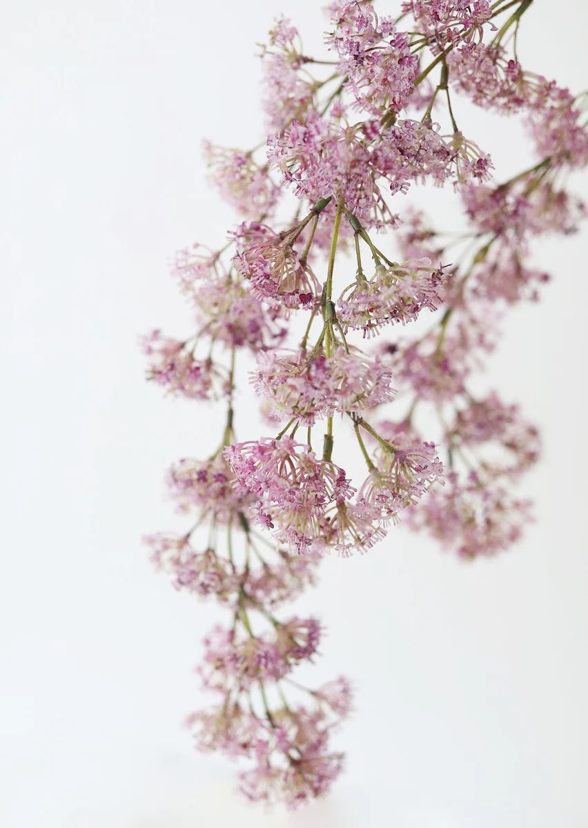 Purple Pink Laurel Hanging Flower Branch - 30 | Afloral (US)