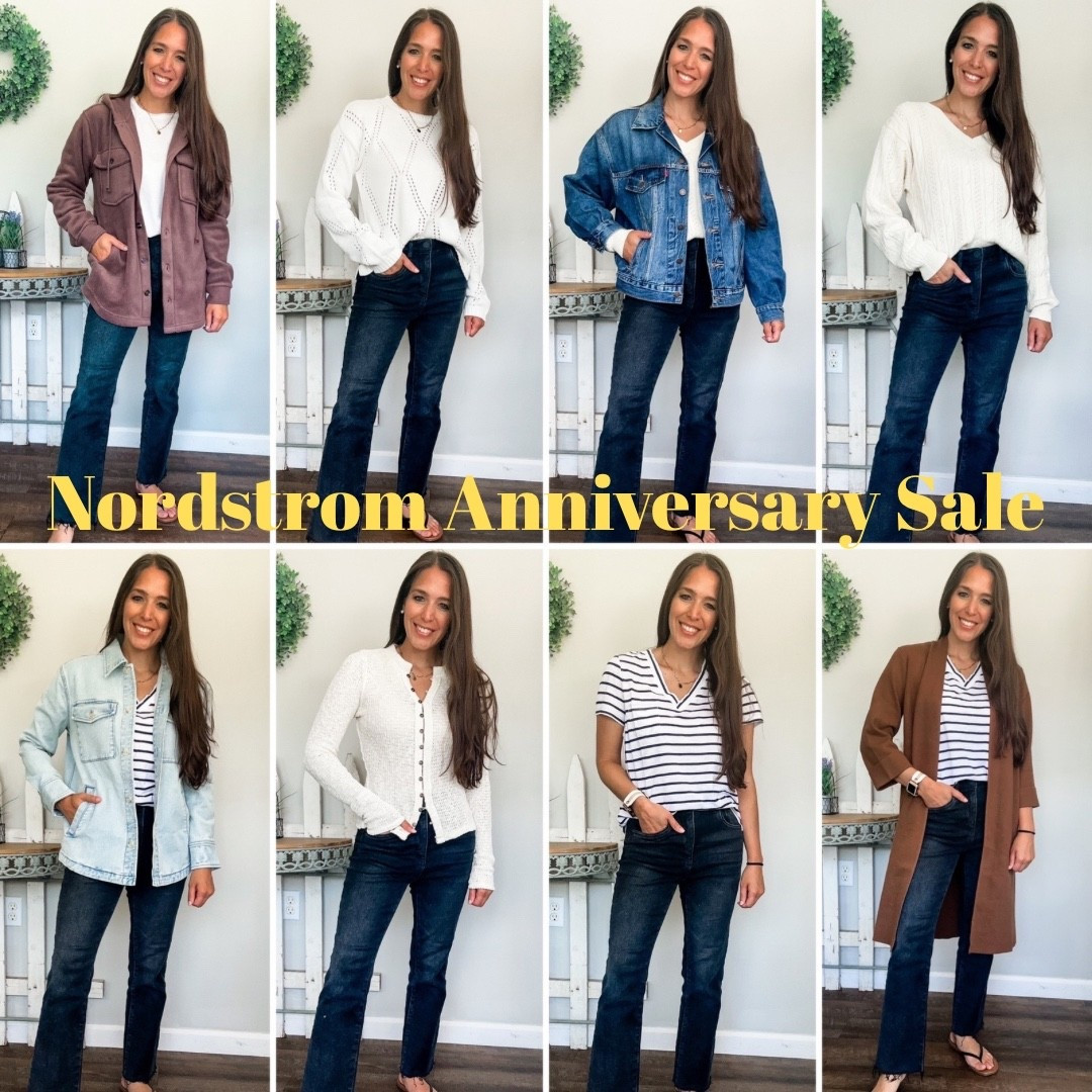 Nordstrom anniversary sale still in stock! 
Wearing xs in all 
Striped tee small 
Black denim jeans tts petite 
Shoes tts 

#LTKFindsUnder50 #LTKFindsUnder100 #LTKStyleTip