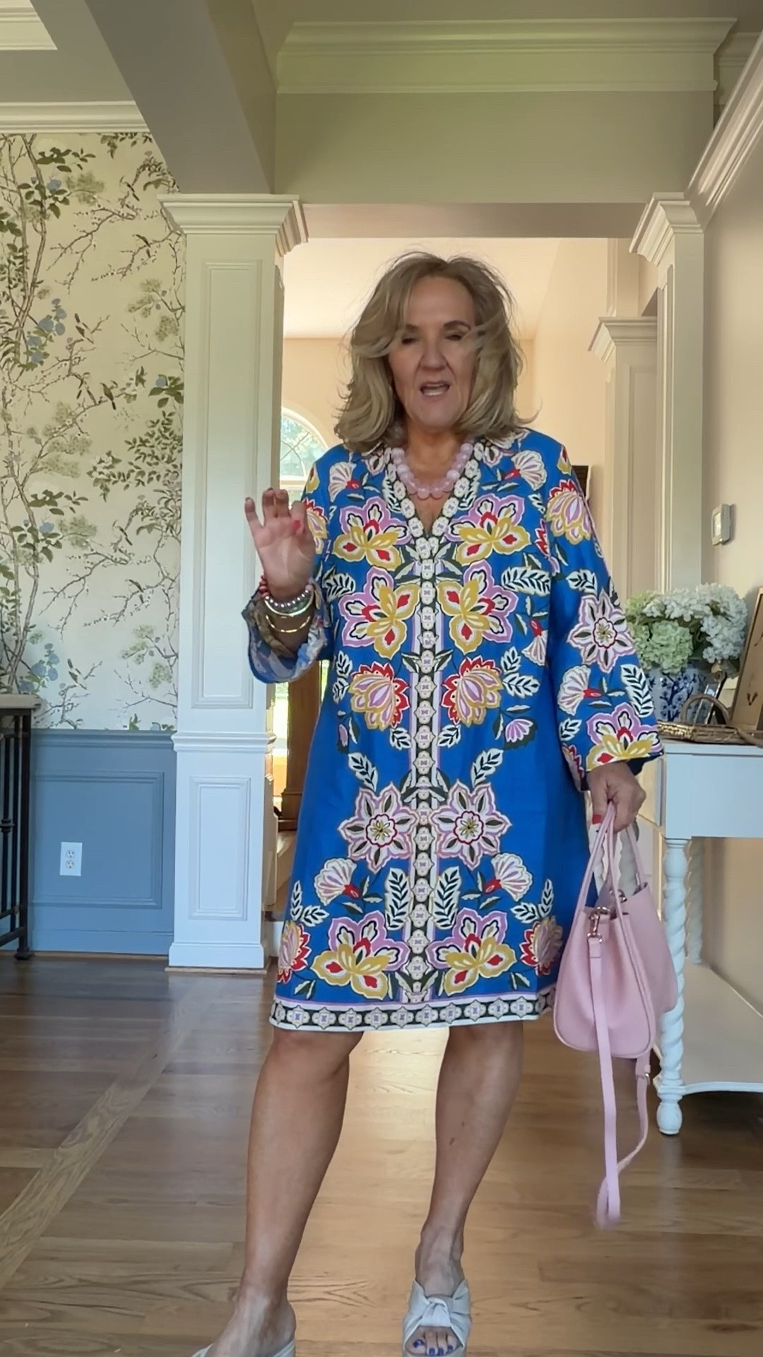 Ahhhh gorgeous linen cotton dress by @Boden (US) it’s the easiest perfect summer dress wearing an 8 reg 
Accessories by Anthro

#LTKOver40 #LTKPetite #LTKWedding