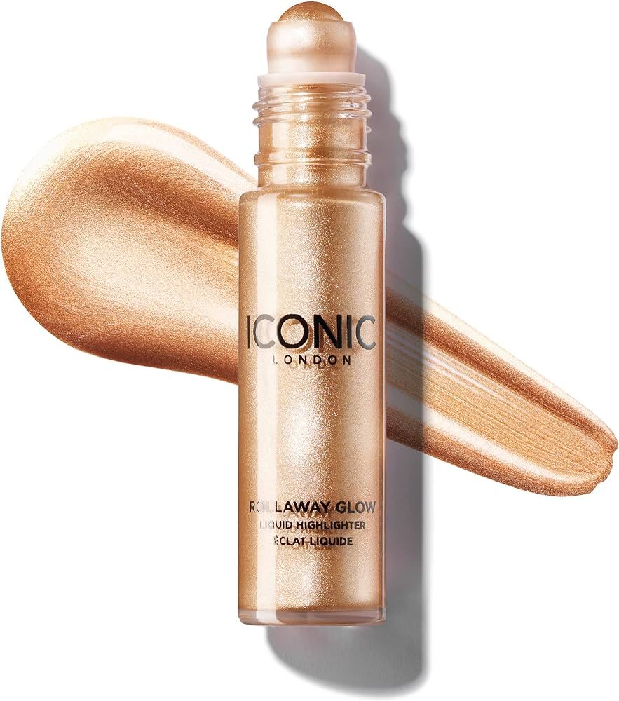 ICONIC LONDON Rollaway Glow | Liquid Highlighter for a Radiant Glow, Cruelty-Free, Vegan Makeup (... | Amazon (US)