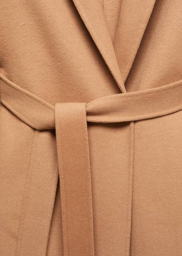 Belt handmade coat | MANGO (US)