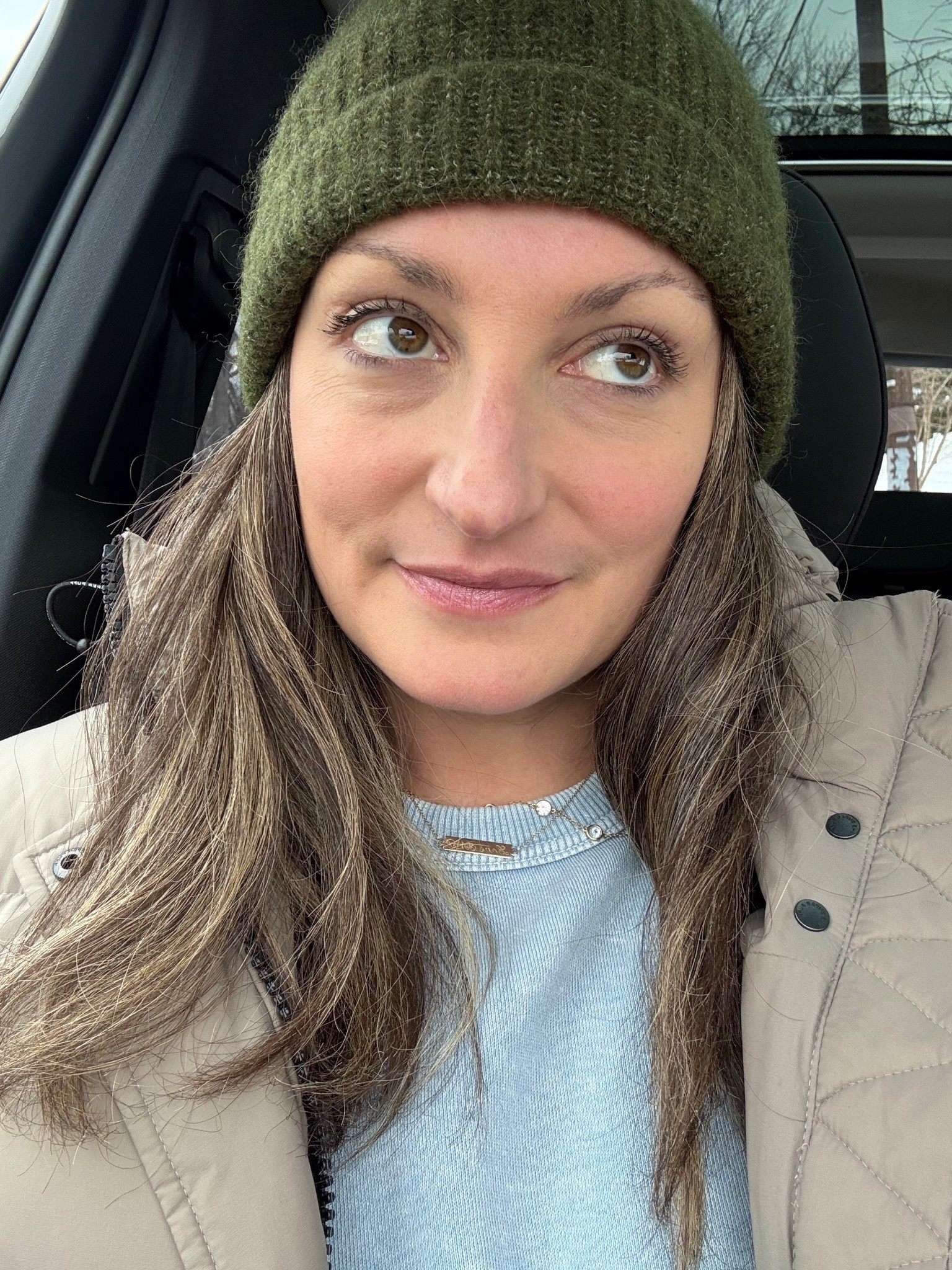 No filter and no makeup apart from my @Merit shade stick, flush balm and shade slick gelee on my lips!  I swear the makeup is SO GOOD — it feels like you have nothing on and just melts into your face!

#LTKBeauty #LTKselfcare #LTKOver40