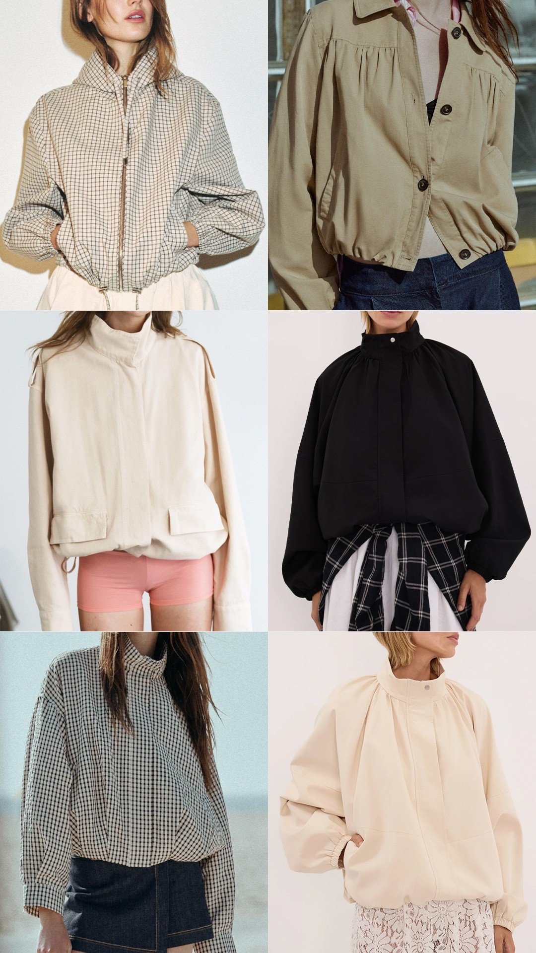 6 lightweight jackets I ❤️