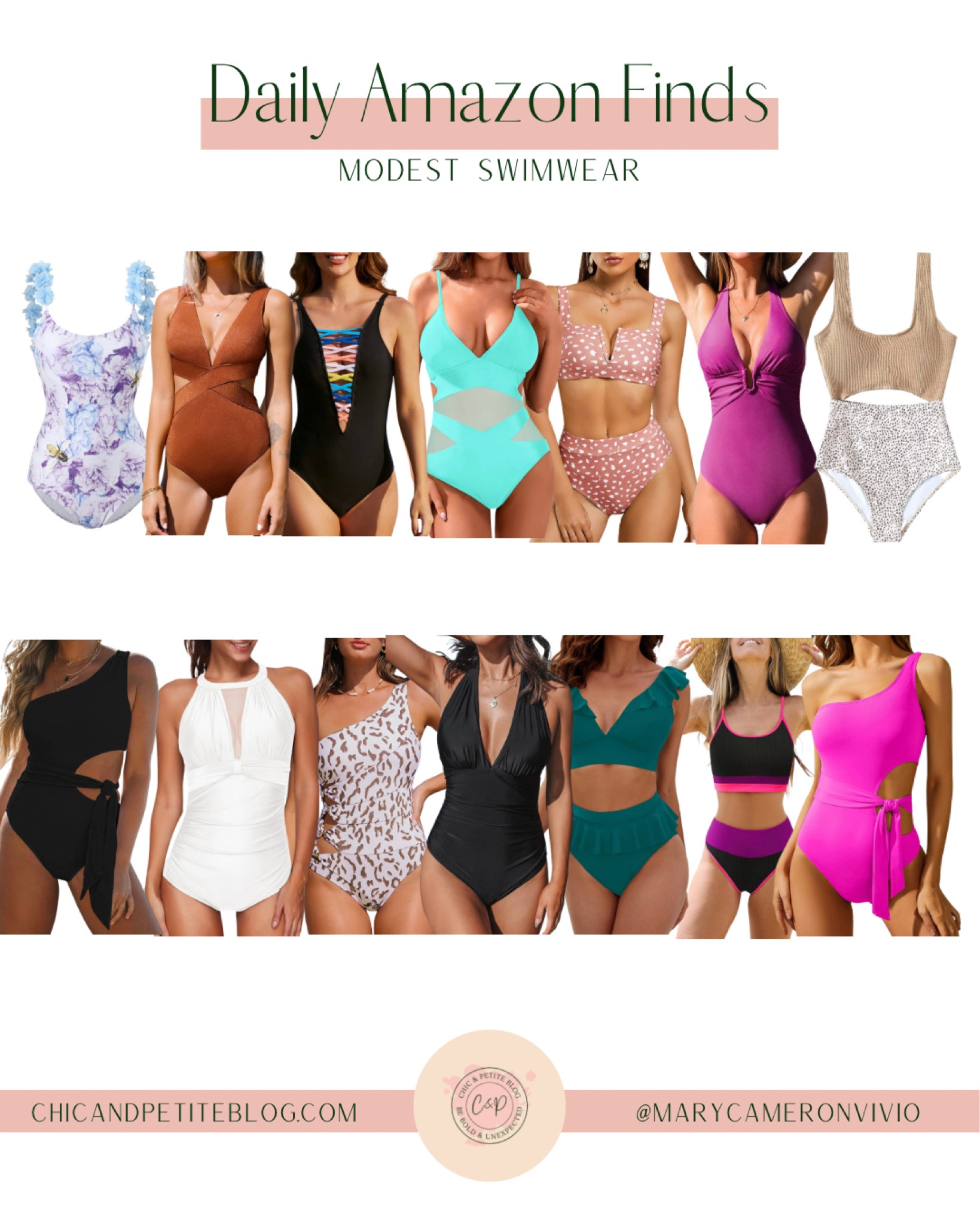 Amazon Finds: Modest Swimwear

beach vacation // summer trip // bathing suits // modest style // resort wear

#LTKFind #LTKunder50 #LTKswim