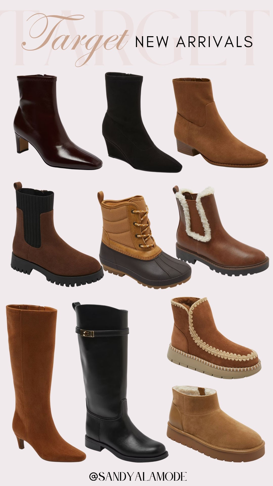 Target new arrivals // fall boots