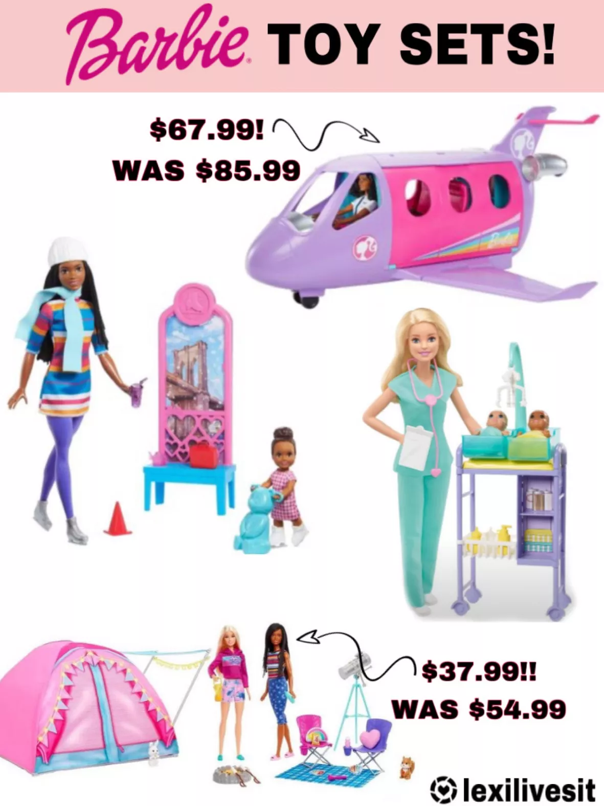 Barbie Airplane Adventures Playset curated on LTK