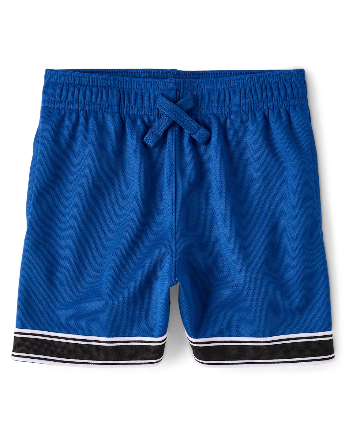 Baby And Toddler Boys Quick Dry Striped Mesh Lined Active Shorts - blue | The Children's Place