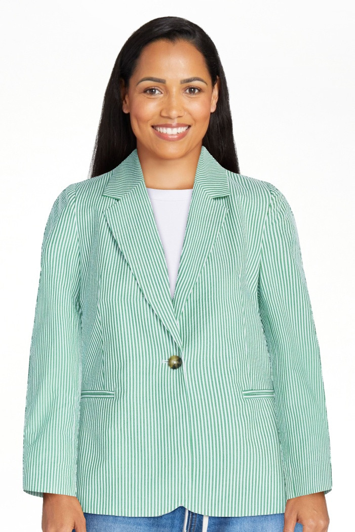 Free Assembly Women's and Women's Plus Single Breasted Blazer, Sizes XS-4X | Walmart (US)