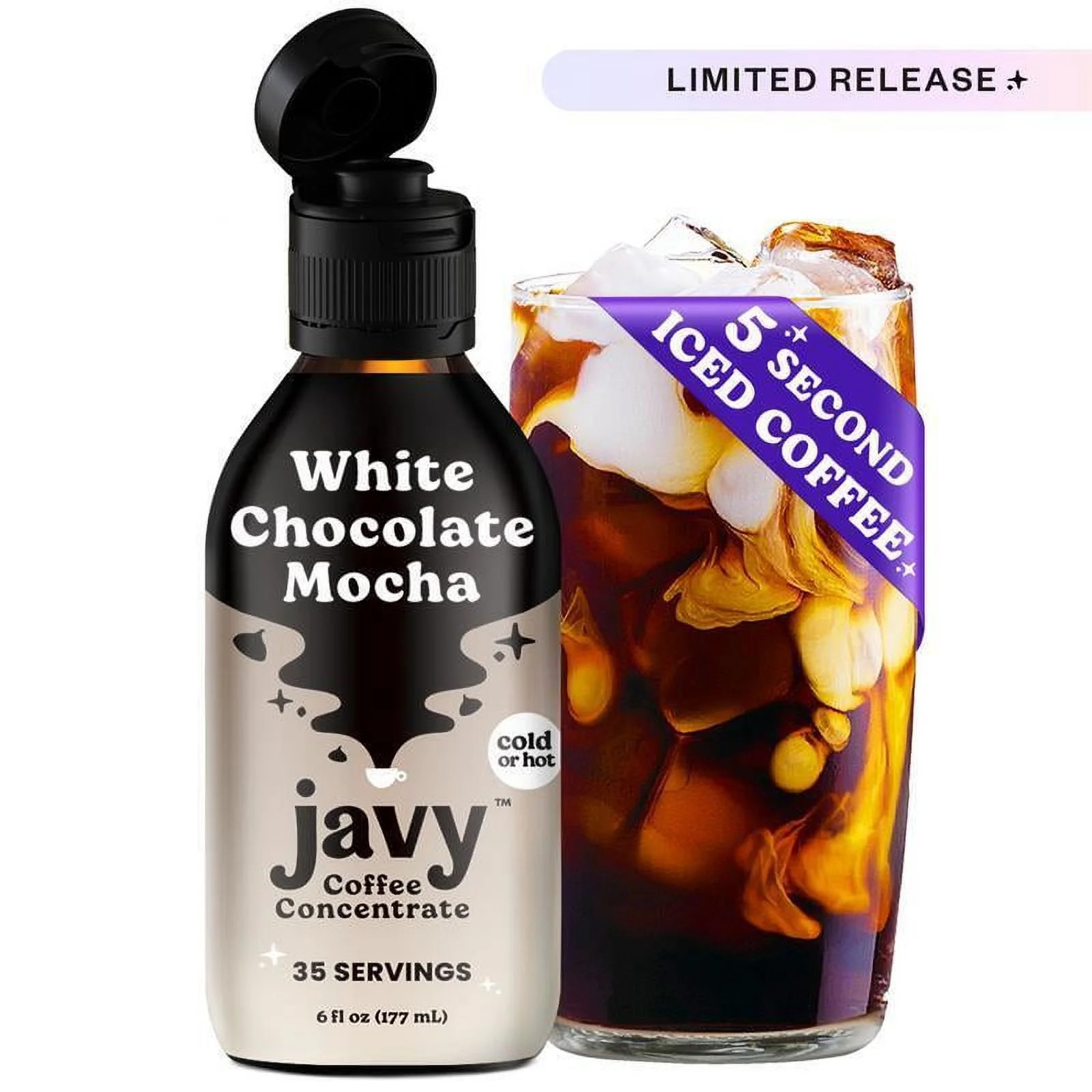 Javy Coffee Concentrate - 35 Servings, Cold Brew for Instant Iced & Hot Coffee - Walmart.com | Walmart (US)