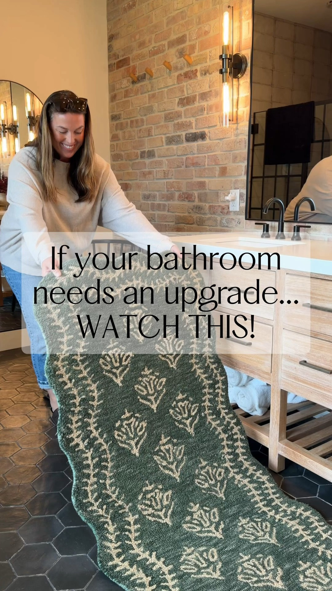 No demo, no contractor, and definitely no months-long renovation 😅 A few simple swaps completely changed this bathroom, and I honestly can’t believe how different the space feels now. 🤎

#LTKHome #LTKmomlife #LTKdayinmylife