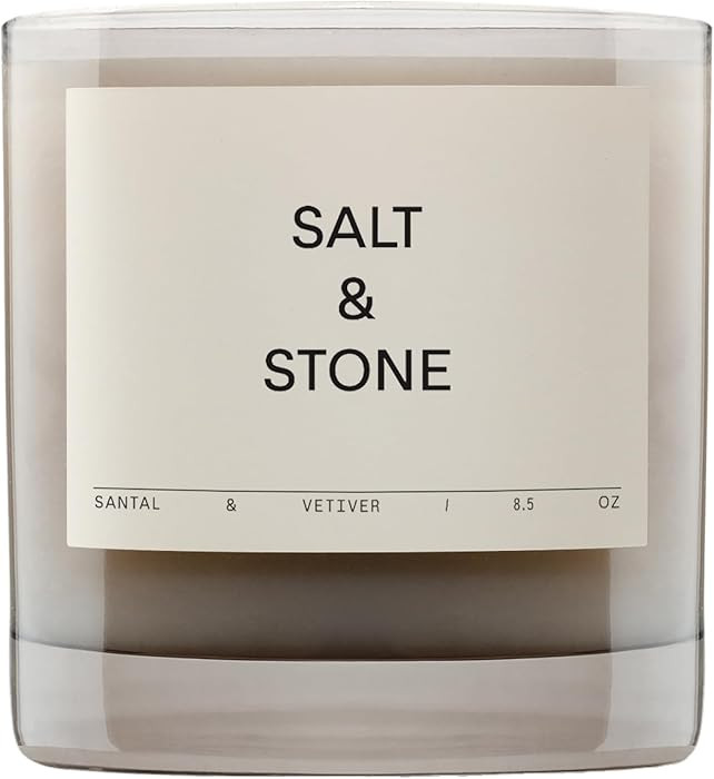 SALT & STONE Scented Candle for Women & Men | Hand-Poured, Aromatic & Fragrant | Coconut & Soy Bl... | Amazon (US)