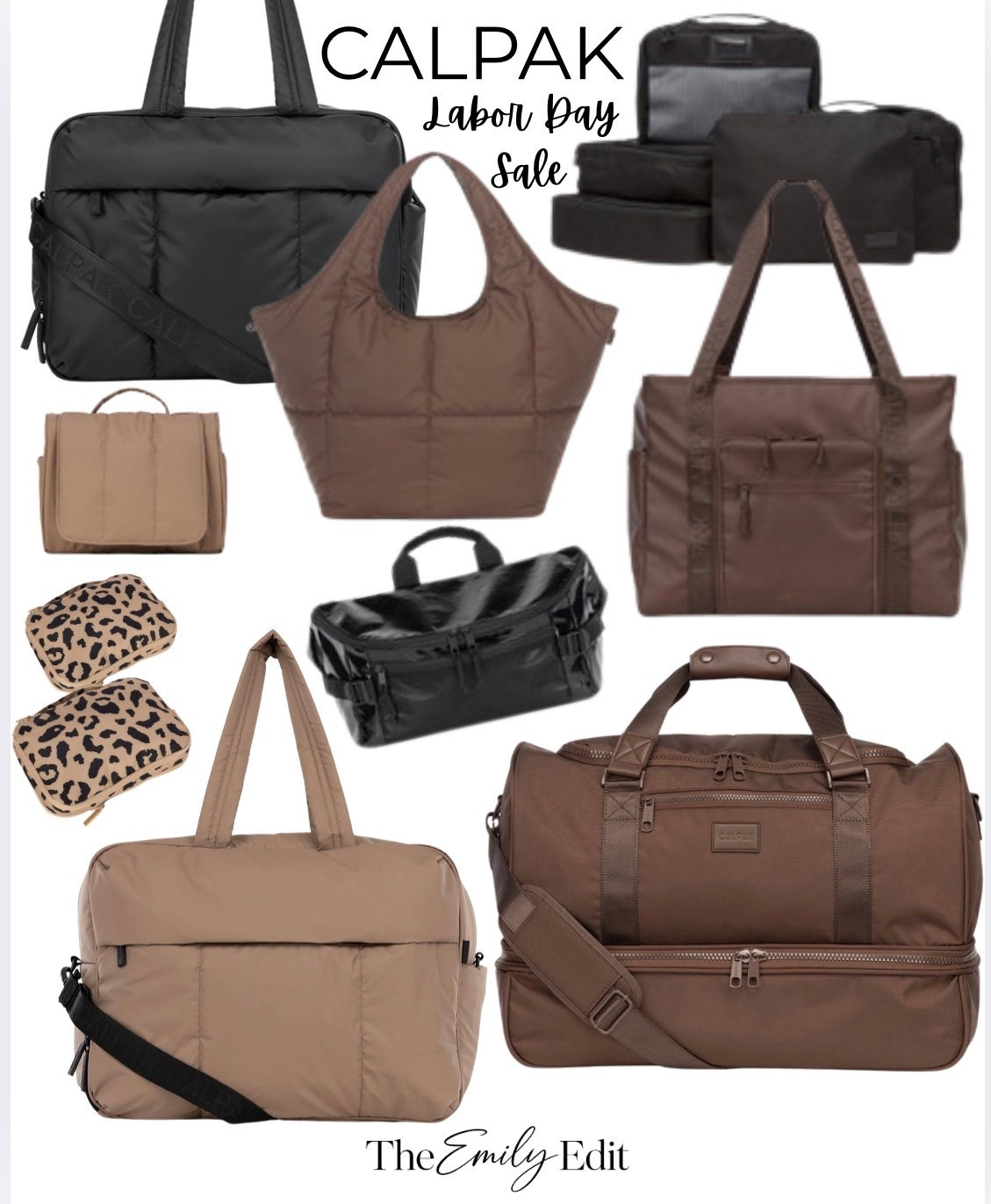 CALPAK Labor Day sale! My favorite duffle bag,  oversized sling bag and packing cubes are all CALPAK!

#LTKmomlife #LTKSaleAlert #LTKTravel