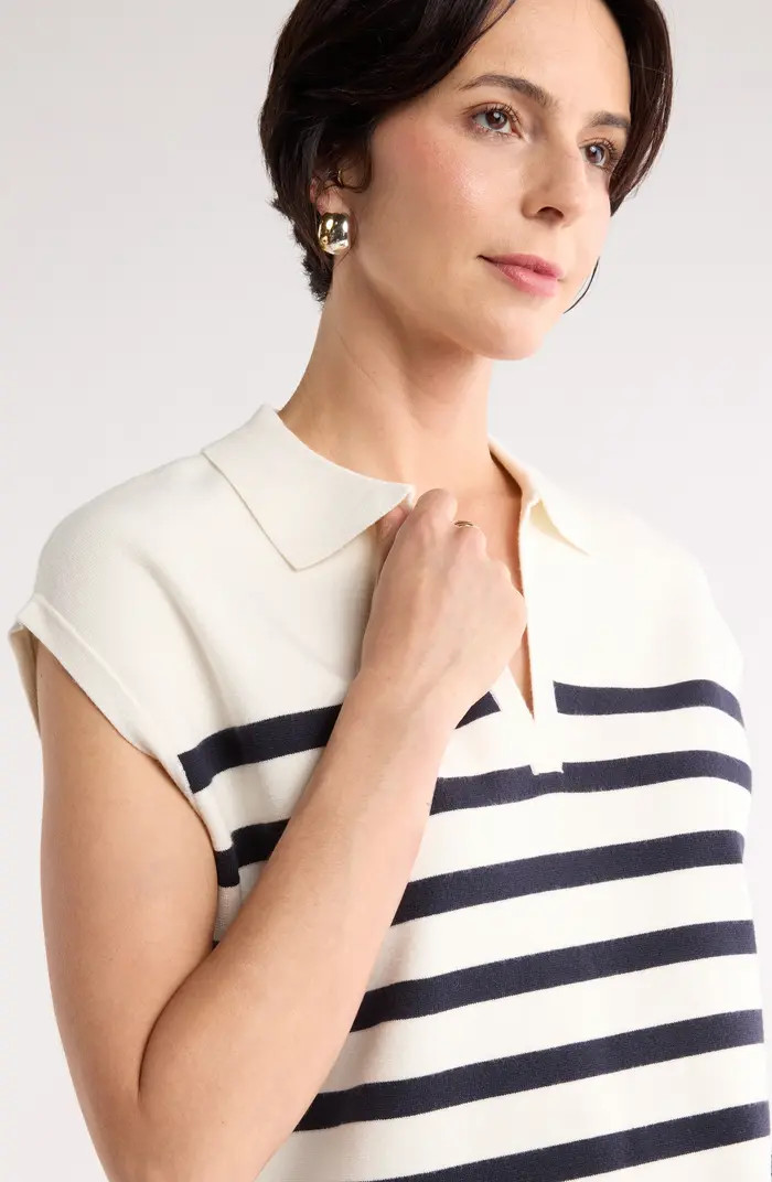 Sleeveless Popover Polo Sweater | Nordstrom Rack