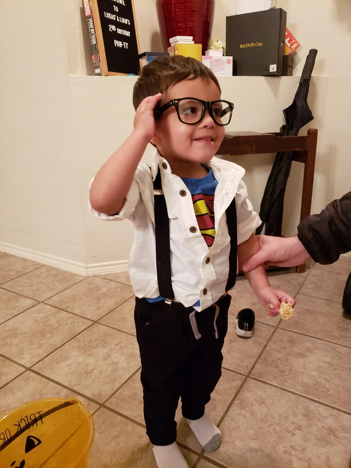 Kids Nerd Glasses Clear Lens Geek Fake for Costume Children's (Age 3-10) Black | Amazon (US)