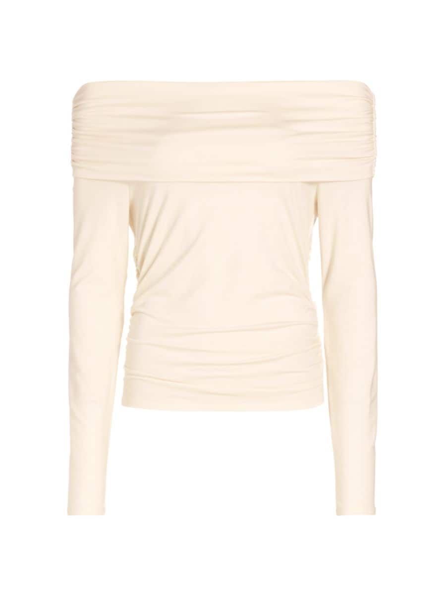 Florentina Knit Off-the-Shoulder Sweater | Saks Fifth Avenue