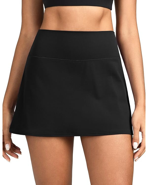 Colorfulkoala Dreamlux Skirts for Women High Rise Athletic Golf Tennis Skorts Built-in Shorts wit... | Amazon (US)