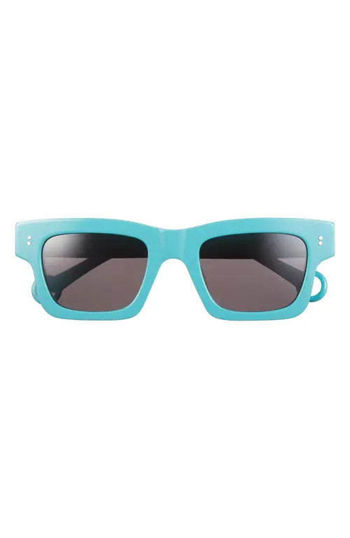 JW Anderson Rectangular Sunglasses in Turquoise at Nordstrom | Nordstrom