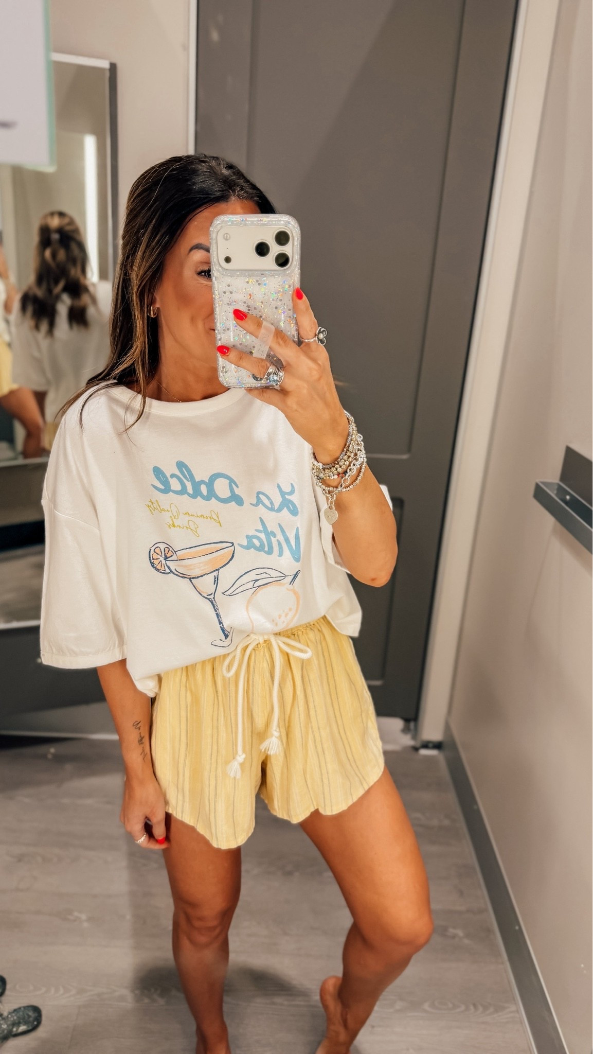 Wearing a large in this top, a medium would have been fine as it has a natural oversized fit! The shorts run big, I did an XS!

#LTKgrwm #LTKootd #LTKdayinmylife