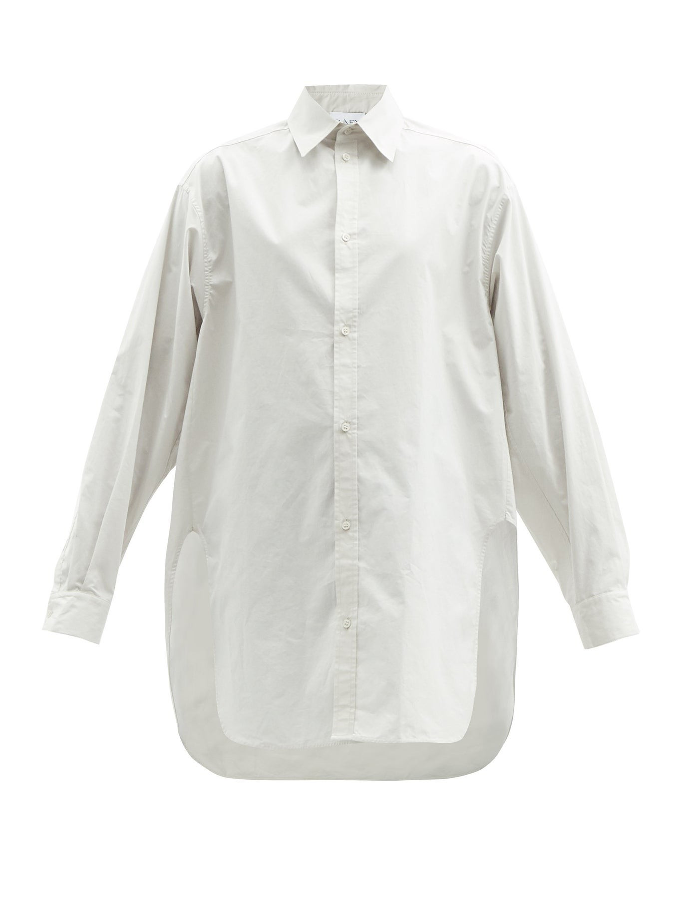 Oversized dropped-shoulder cotton-blend shirt | Raey | Matches (US)